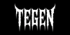 TEGEN COLLECTIVE master banner logo in a melted gothic metal font on a solid black background