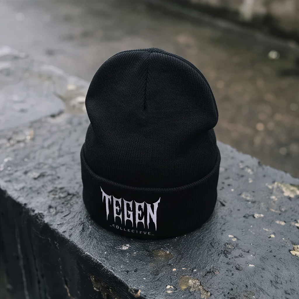 _PRODUCT_05 // TEGEN LOGO CUFFED BEANIE_